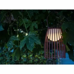 Lampe à poser Lucide FJARA LED Rouille, 1 lumière