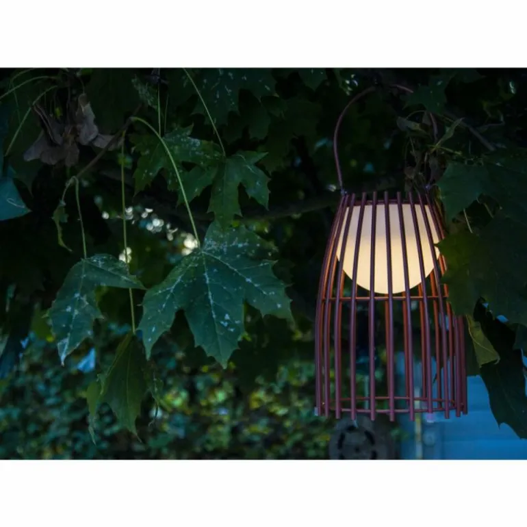 Lampe à poser Lucide FJARA LED Rouille, 1 lumière