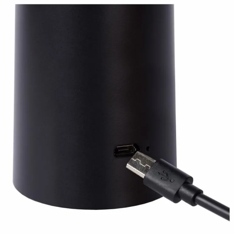 Lampe à poser Lucide JIVE LED Noir, 1 lumière