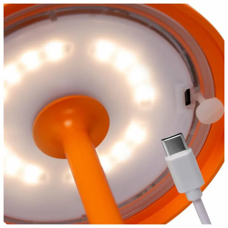 Lampe à poser Lucide JOY LED Orange, 1 lumière