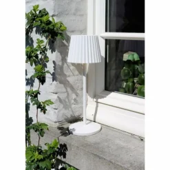 Lampe à poser Lucide JUSTINE LED Blanc, 1 lumière