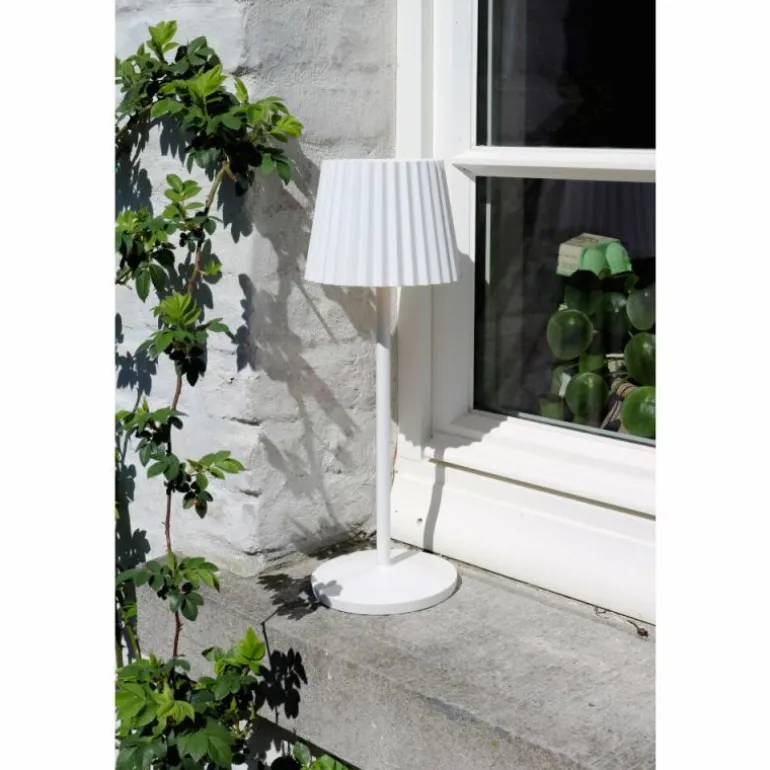 Lampe à poser Lucide JUSTINE LED Blanc, 1 lumière