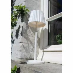 Lampe à poser Lucide JUSTINE LED Blanc, 1 lumière