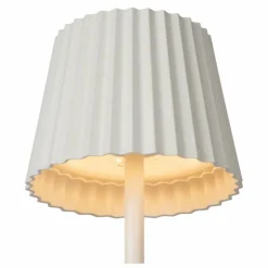 Lampe à poser Lucide JUSTINE LED Blanc, 1 lumière