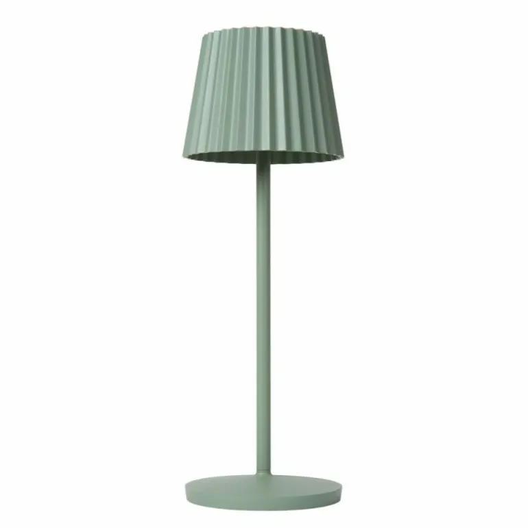 Lampe à poser Lucide JUSTINE LED Vert, 1 lumière