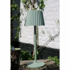 Lampe à poser Lucide JUSTINE LED Vert, 1 lumière