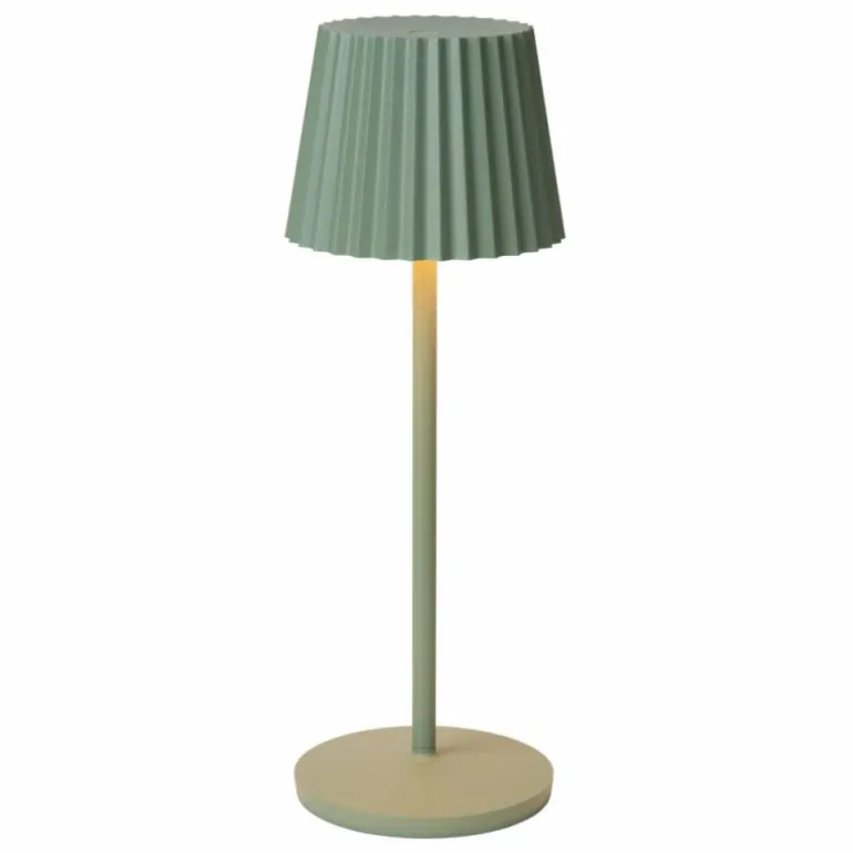 Lampe à poser Lucide JUSTINE LED Vert, 1 lumière
