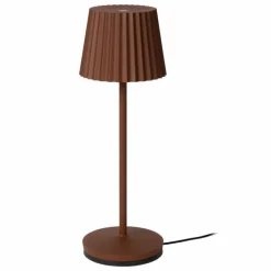 Lampe à poser Lucide JUSTINE LED Rouille, 1 lumière