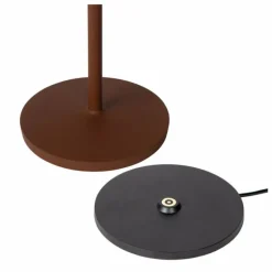 Lampe à poser Lucide JUSTINE LED Rouille, 1 lumière