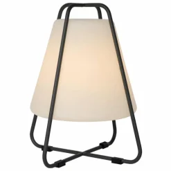 Lampe à poser Lucide PYRAMID LED Anthracite, 1 lumière