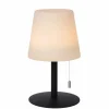 Lampe à poser Lucide RIO LED Noir, 1 lumière, Changeur de couleurs