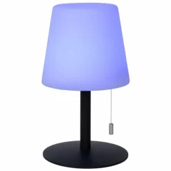 Lampe à poser Lucide RIO LED Noir, 1 lumière, Changeur de couleurs