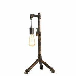 Lampe à poser Lutec AMACORD Brun, 1 lumière