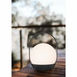 Lampe à poser Lutec Cardi LED Noir, Blanc, 1 lumière, Changeur de couleurs