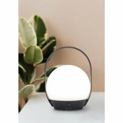 Lampe à poser Lutec Cardi LED Noir, Blanc, 1 lumière, Changeur de couleurs