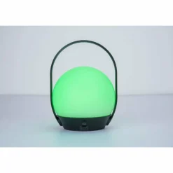 Lampe à poser Lutec Cardi LED Noir, Blanc, 1 lumière, Changeur de couleurs