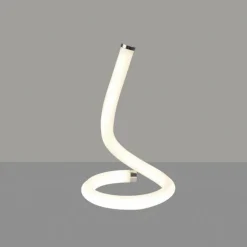 Lampe à poser Mantra NUR LINE LED Chrome, Blanc, 1 lumière