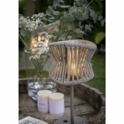 Lampe à poser Mantra POLINESIA Beige, 1 lumière