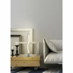 Lampe à poser Mantra SAHARA LED Chrome, 1 lumière