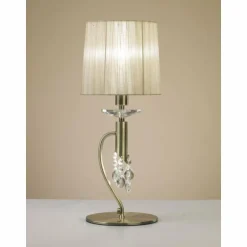 Lampe à poser Mantra TIFFANY Brun, 1 lumière