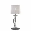 Lampe à poser Mantra TIFFANY Chrome, 1 lumière