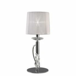 Lampe à poser Mantra TIFFANY Chrome, 1 lumière
