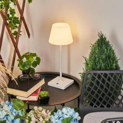 Lampe à poser Mayordomo LED Blanc, 1 lumière