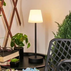 Lampe à poser Maza LED Noir, 1 lumière