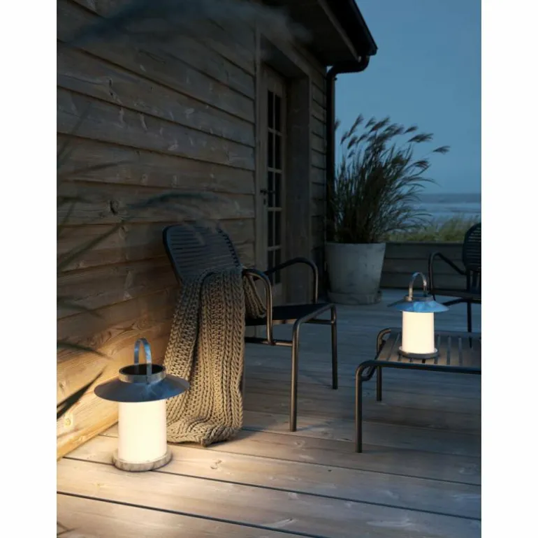 Lampe à poser Nordlux TEMPLE LED Zingué, 1 lumière