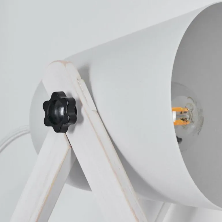 Lampe à poser Novilly Blanc, 1 lumière