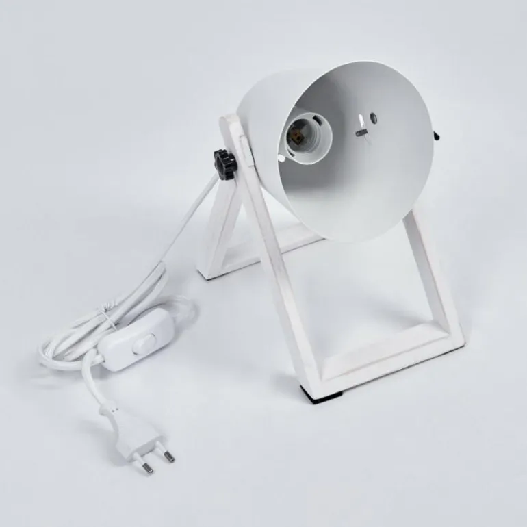 Lampe à poser Novilly Blanc, 1 lumière