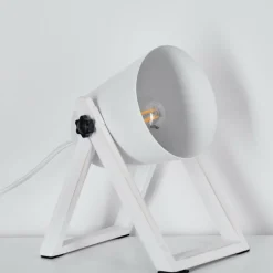 Lampe à poser Novilly Blanc, 1 lumière