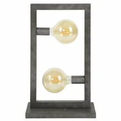 Lampe à poser ORANJEWOUD Argenté, 2 lumières