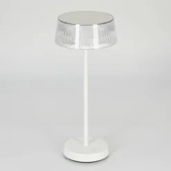 Lampe à poser Oundo LED Blanc, 1 lumière