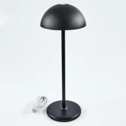 Lampe à poser Pelaro LED Noir, 1 lumière