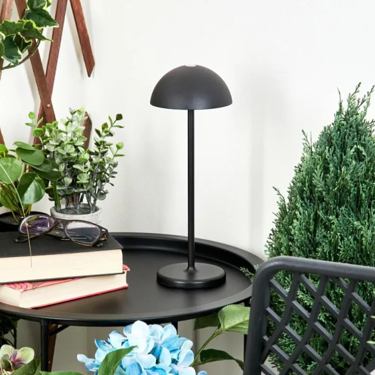 Lampe à poser Pelaro LED Noir, 1 lumière