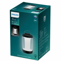 Lampe à poser Philips Cicero LED Noir, Blanc, 1 lumière