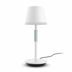 Lampe à poser Philips Hue Go LED Vert, Blanc, 1 lumière, Changeur de couleurs