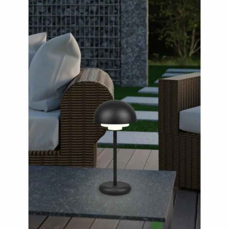 Lampe à poser Reality Elliot LED Noir, 1 lumière