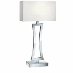 Lampe à poser Searchlight CUSION Chrome, 1 lumière