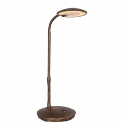 Lampe à poser Steinhauer Zenith LED Bronze, 1 lumière