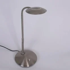 Lampe à poser Steinhauer Zenith LED Acier inoxydable, 1 lumière
