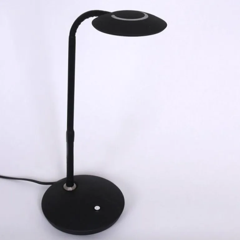 Lampe à poser Steinhauer Zenith LED Noir, 1 lumière