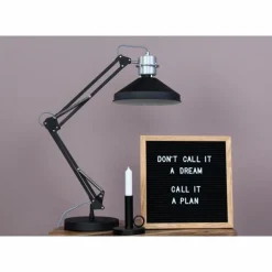 Lampe à poser Steinhauer Zappa Noir, 1 lumière