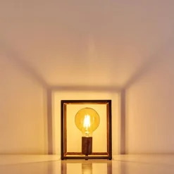 Lampe à poser Voordorp Gris, Argenté, 1 lumière