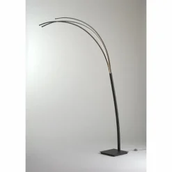 Lampe courbe Bopp-Leuchten BOW LED Anthracite, 1 lumière