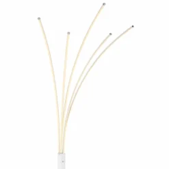 Lampe courbe Globo BIZZY LED Blanc, 1 lumière