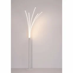 Lampe courbe Globo BIZZY LED Blanc, 1 lumière