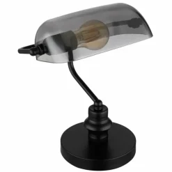 Lampe de banquier Globo ANTIQUE Noir, 1 lumière