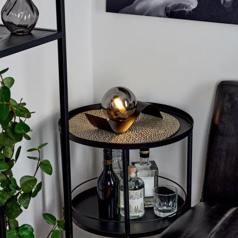 Lampe de table Cajoncito Noir, 1 lumière